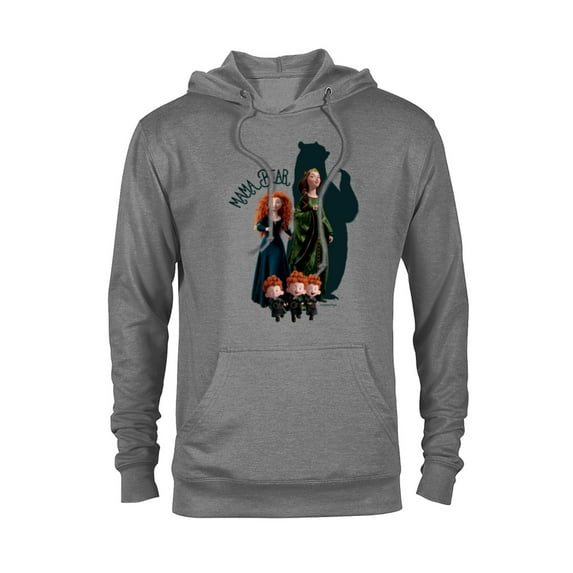 Disney and Pixar’s Brave Merida Mama Bear - Pullover Hoodie for Adults - Customized-Graphite Heather