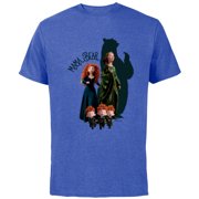 Disney and Pixar s Brave Merida Mama Bear - Short Sleeve Cotton T-Shirt for Adults - Customized-Royal Heather