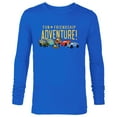 thumbnail image 1 of Disney and Pixar’s Cars Characters Fun Friendship Adventure - Long Sleeve T-Shirt for Men - Customized-Navy, 1 of 5