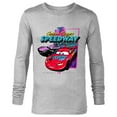 thumbnail image 1 of Disney and Pixar’s Cars Copper Canyon Speedway Racing - Long Sleeve T-Shirt for Men - Customized-Athletic Heather, 1 of 5