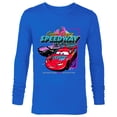 thumbnail image 1 of Disney and Pixar’s Cars Copper Canyon Speedway Racing - Long Sleeve T-Shirt for Men - Customized-Navy, 1 of 5