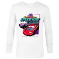 thumbnail image 1 of Disney and Pixar’s Cars Copper Canyon Speedway Racing - Long Sleeve T-Shirt for Men - Customized-White, 1 of 5