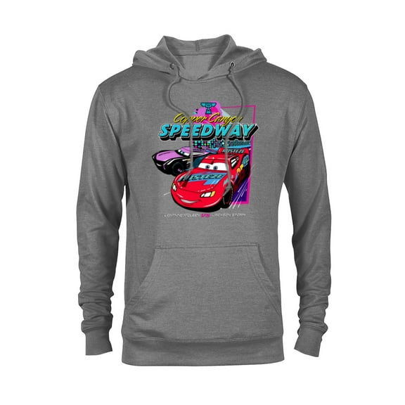 Disney and Pixar’s Cars Copper Canyon Speedway Racing - Pullover Hoodie for Adults - Customized-Athletic Heather