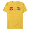 thumbnail image 1 of Disney and Pixar’s Cars Cozy Cone Dad Father’s Day Birthday - Short Sleeve Blended T-Shirt for Adults - Customized-Yellow, 1 of 5