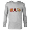 thumbnail image 1 of Disney and Pixar’s Cars Dad Father’s Day Birthday - Long Sleeve T-Shirt for Men - Customized-Athletic Heather, 1 of 5