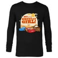 thumbnail image 1 of Disney and Pixar’s Cars Family Bro of the Birthday Girl - Long Sleeve T-Shirt for Men - Customized-Black, 1 of 5