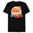 thumbnail image 1 of Disney and Pixar’s Cars Family Mom of the Birthday Girl - Short Sleeve Blended T-Shirt for Adults - Customized-Black, 1 of 5