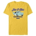 thumbnail image 1 of Disney and Pixar’s Cars Flo Low & Slow at Flo’s V8 Café - Short Sleeve Blended T-Shirt for Adults - Customized-Yellow, 1 of 5