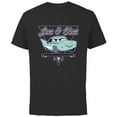 thumbnail image 1 of Disney and Pixar’s Cars Flo Low & Slow at Flo’s V8 Café - Short Sleeve Cotton T-Shirt for Adults - Customized-Black, 1 of 5
