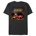 thumbnail image 1 of Disney and Pixar’s Cars Fun Friendship Adventure - Short Sleeve Blended T-Shirt for Adults - Customized-Dark Heather, 1 of 5