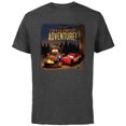 thumbnail image 1 of Disney and Pixar’s Cars Fun Friendship Adventure - Short Sleeve Cotton T-Shirt for Adults - Customized-Charcoal, 1 of 5