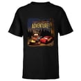 thumbnail image 1 of Disney and Pixar’s Cars Fun Friendship Adventure - Short Sleeve T-Shirt for Kids - Customized-Black, 1 of 5