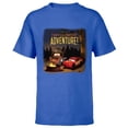 thumbnail image 1 of Disney and Pixar’s Cars Fun Friendship Adventure - Short Sleeve T-Shirt for Kids - Customized-Royal, 1 of 5