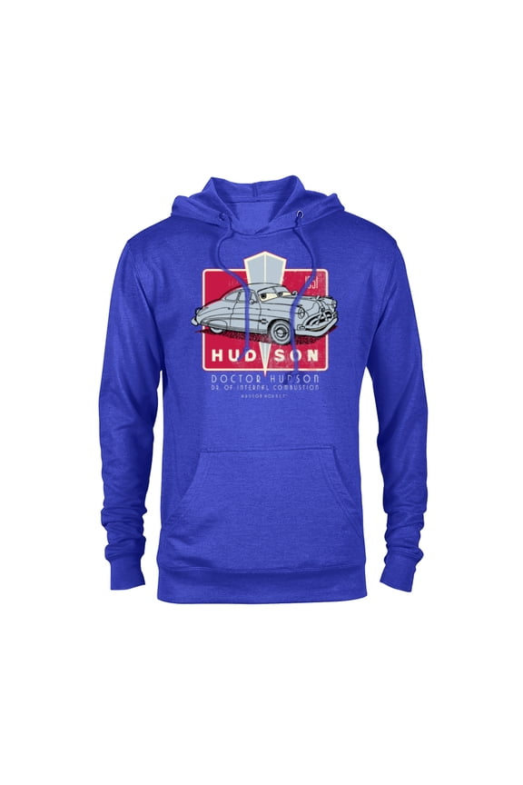 Disney and Pixar’s Cars Hudson Hornet 1951 - Pullover Hoodie for Adults - Customized-Royal