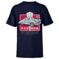 thumbnail image 1 of Disney and Pixar’s Cars Hudson Hornet 1951 - Short Sleeve T-Shirt for Kids - Customized-Navy, 1 of 5