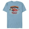 thumbnail image 1 of Disney and Pixar’s Cars Lightning McQueen 95 Hometown Hero - Short Sleeve Blended T-Shirt for Adults - Customized-Ocean Blue, 1 of 5
