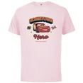 thumbnail image 1 of Disney and Pixar’s Cars Lightning McQueen 95 Hometown Hero - Short Sleeve Cotton T-Shirt for Adults - Customized-Soft Pink, 1 of 5