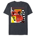 thumbnail image 1 of Disney and Pixar’s Cars Lightning McQueen Birthday Champ - Short Sleeve Blended T-Shirt for Adults - Customized-Navy Heather, 1 of 5