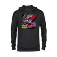 thumbnail image 1 of Disney and Pixar’s Cars Mach Speed Lightning McQueen Racing - Pullover Hoodie for Adults - Customized-Black, 1 of 5