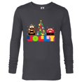 thumbnail image 1 of Disney and Pixar’s Cars Mater and McQueen Jolly Holiday - Long Sleeve T-Shirt for Men – Customized-Charcoal Heather, 1 of 5
