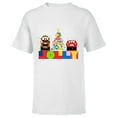 thumbnail image 1 of Disney and Pixar’s Cars Mater and McQueen Jolly Holiday - Short Sleeve T-Shirt for Kids – Customized-White, 1 of 5