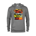 thumbnail image 1 of Disney and Pixar’s Cars Race Time Lightning McQueen Racing - Pullover Hoodie for Adults - Customized-Graphite Heather, 1 of 5