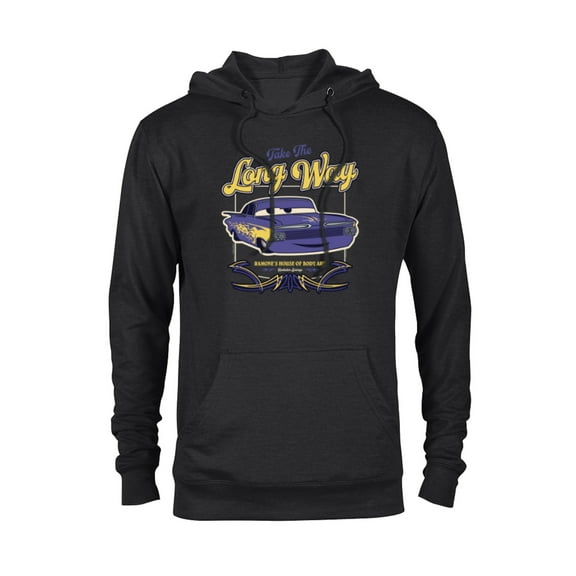 Disney and Pixar’s Cars Ramone’s Body Art Take the Long Way - Pullover Hoodie for Adults - Customized-Black