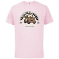 thumbnail image 1 of Disney and Pixar’s Cars Tow Mater Towing Y’all Need a Lift? - Short Sleeve Cotton T-Shirt for Adults - Customized-Soft Pink, 1 of 5