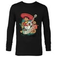 thumbnail image 1 of Disney and Pixar’s Coco Miguel El Mariachi - Long Sleeve T-Shirt for Men - Customized-Black, 1 of 5