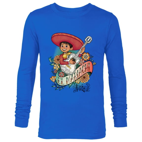 Disney and Pixar’s Coco Miguel El Mariachi - Long Sleeve T-Shirt for Men - Customized-Royal