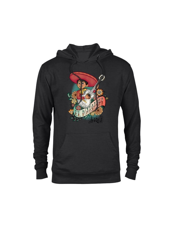 Disney and Pixar’s Coco Miguel El Mariachi - Pullover Hoodie for Adults - Customized-Black