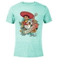 thumbnail image 1 of Disney and Pixar’s Coco Miguel El Mariachi - Short Sleeve Blended T-Shirt for Adults - Customized-Ocean Blue, 1 of 5