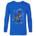 thumbnail image 1 of Disney and Pixar’s Coco Miguel and Dante Seize Your Moment - Long Sleeve T-Shirt for Men - Customized-Royal, 1 of 5