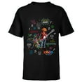 thumbnail image 1 of Disney and Pixar’s Coco Miguel and Dante Seize Your Moment - Short Sleeve T-Shirt for Kids - Customized-Black, 1 of 5