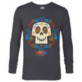 thumbnail image 1 of Disney and Pixar's Coco Papel Picado Sugar Skull T-Shirt - Long Sleeve T-Shirt for Men - Customized-Charcoal Heather, 1 of 5