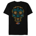 thumbnail image 1 of Disney and Pixar's Coco Sugar Skull T-Shirt- Short Sleeve Blended T-Shirt for Adults - Customized-Black, 1 of 5