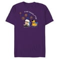 thumbnail image 1 of Disney and Pixar’s Dug Days Fireworks - Short Sleeve Blended T-Shirt for Adults - Customized-Purple, 1 of 5