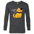 thumbnail image 1 of Disney and Pixar’s Dug Days Pretending to Obey is Hard - Long Sleeve T-Shirt for Men – Customized-Charcoal Heather, 1 of 5