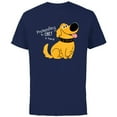 thumbnail image 1 of Disney and Pixar’s Dug Days Pretending to Obey is Hard - Short Sleeve Cotton T-Shirt for Adults - Customized-Navy, 1 of 5