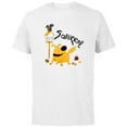 thumbnail image 1 of Disney and Pixar's Dug Days Squirrel Bird Feeder - Short Sleeve Cotton T-Shirt for Adults - Customized-White, 1 of 5