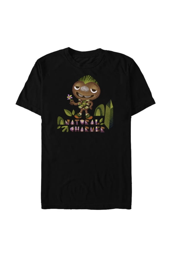 Disney and Pixar’s Elemental Clod Natural Charmer - Short Sleeve Blended T-Shirt for Adults - Customized-Black