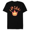thumbnail image 1 of Disney and Pixar’s Elemental Ember Lumen I Am Calm! - Short Sleeve Blended T-Shirt for Adults - Customized-Black, 1 of 5