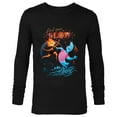 thumbnail image 1 of Disney and Pixar’s Elemental Find Your Glow and Flow - Long Sleeve T-Shirt for Men - Customized-Black, 1 of 5