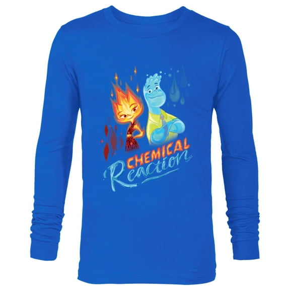 Disney and Pixar’s Elemental Natural Charmers - Long Sleeve T-Shirt for Men - Customized-Navy