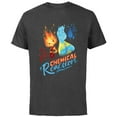 thumbnail image 1 of Disney and Pixar’s Elemental Natural Charmers - Short Sleeve Cotton T-Shirt for Adults - Customized-Charcoal, 1 of 5