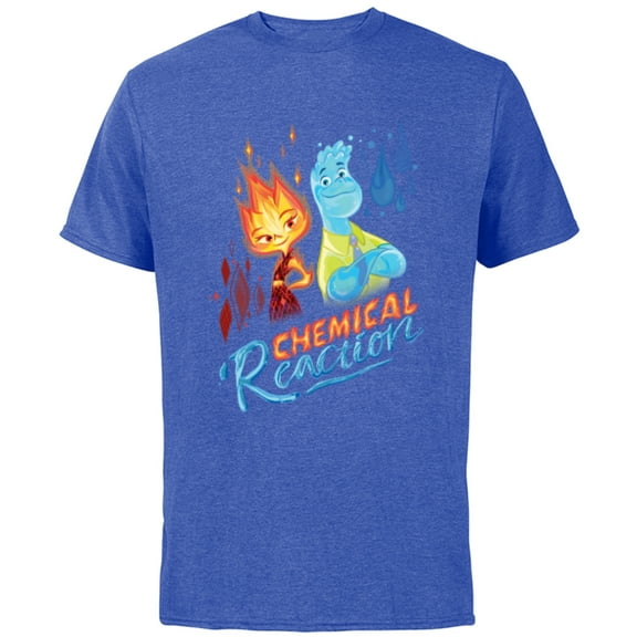 Disney and Pixar’s Elemental Natural Charmers - Short Sleeve Cotton T-Shirt for Adults - Customized-Royal Heather