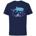 thumbnail image 1 of Disney and Pixar’s Finding Dory Gradient - Short Sleeve Cotton T-Shirt for Adults - Customized-Navy, 1 of 5