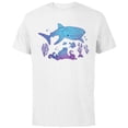 thumbnail image 1 of Disney and Pixar’s Finding Dory Gradient - Short Sleeve Cotton T-Shirt for Adults - Customized-White, 1 of 5