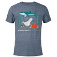 thumbnail image 1 of Disney and Pixar’s Finding Dory Marine Life Institute - Short Sleeve Blended T-Shirt for Adults - Customized-Navy Heather, 1 of 5