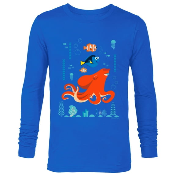 Disney and Pixar’s Finding Dory Marine Life - Long Sleeve T-Shirt for Men - Customized-Royal
